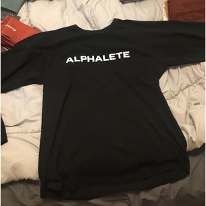 alphalete long sleeve performance tshirt